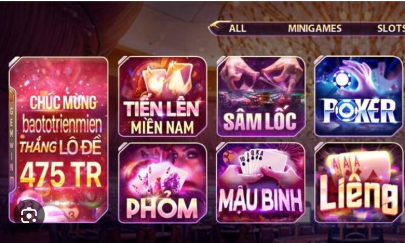 game bài Phỏm GemWin